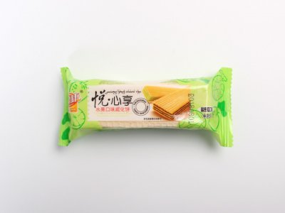 悦·心享哈密瓜口味威化饼-18克