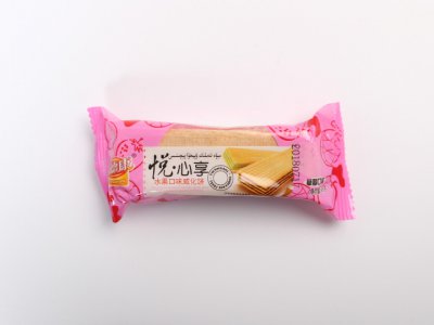 悦·心享草莓口味威化饼-18克